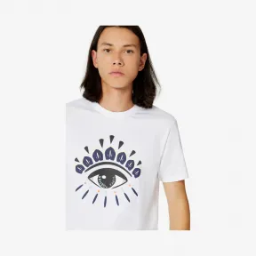 凯卓/Kenzo 白色 T恤 眼睛T恤 FA55TS0494YC.01.L