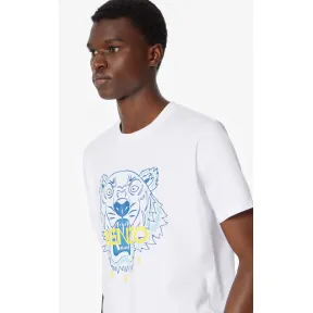 凯卓/Kenzo 白色 T恤 老虎T恤 FA55TS0504YA.01.L