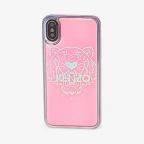 凯卓/Kenzo 紫粉色 手机壳 iPhone X / XS老虎皮套 FA5COKIFXSAN.28.TU