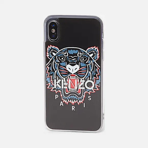 凯卓/Kenzo 黑色 手机壳 iPhone X / XS老虎皮套 FA5COKIFXTIG.99.TU