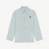 凯卓/Kenzo 'BOKE FLOWER' crest denim workwear jacket FC52DV232CEB.64.M
