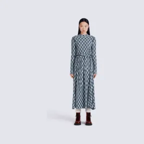 凯卓/Kenzo Jacquard gingham midi skirt FC62JU3003CB.77.L