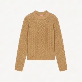 凯卓/Kenzo Cable-knit merino wool jumper FC62PU3113AB.11.L