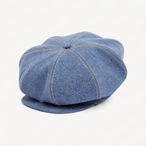 凯卓/Kenzo 'Baker Boy' denim flat cap FC65AC9529FI.67.TU