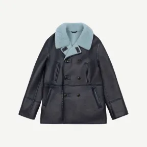 凯卓/Kenzo Leather pea coat FC65LB2010AB.77.L