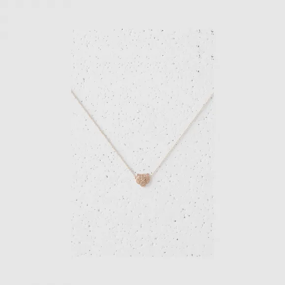 凯卓/Kenzo 玫瑰金色 项链 迷你老虎项链 L55B16354059.L2.TU