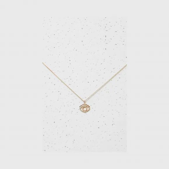 凯卓/Kenzo 金色 项链 迷你眼睛项链 L55B41360103.L1.TU