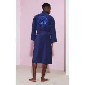 凯卓/Kenzo 男士 海军蓝 浴袍 老虎睡衣 L65PEH874916.76.L