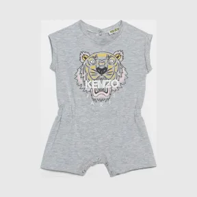 凯卓/Kenzo 女孩 浅灰色 连体裤 老虎连身裤 L75Z33047F03.93.12M