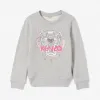 凯卓/Kenzo 女孩 中灰 运动衫 老虎运动衫 L95N15118F03.96.10A