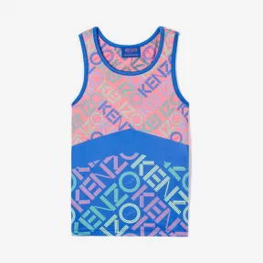 凯卓/Kenzo 女孩 浅粉色 上衣 ACTION胶囊徽标运动上衣 L96P10258F02.30.10A