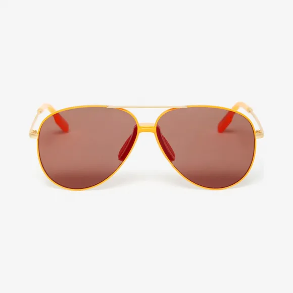 凯卓/Kenzo 女士 浅棕色 太阳眼镜 墨镜 L96SUN40012I.52.TU