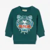 凯卓/Kenzo 男孩 深绿色 运动衫 老虎运动衫 L96Z15638G01.55.12M