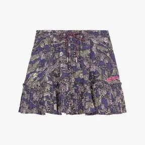 凯卓/Kenzo Printed ruffled skirt LC5K13075D03.81.10A