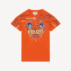 凯卓/Kenzo Elephant T-shirt LC5K25672U03.19.10A