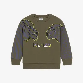 凯卓/Kenzo Tiger Friends Sweatshirt LC5K25707U03.51.10A