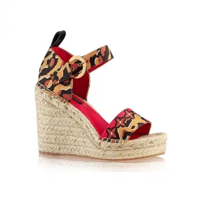 路易威登/Louis Vuitton JUNGLE 坡跟凉鞋 1A114U