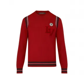 路易威登/Louis Vuitton VARSITY 贴饰圆领衫 1A30ZQ