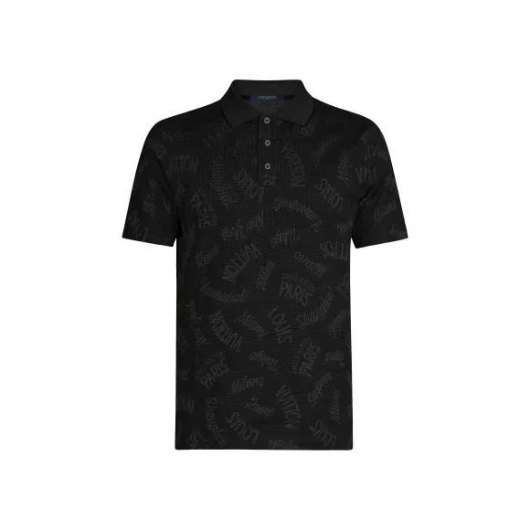 路易威登/Louis Vuitton OXFORD CITIES 提花马球衫 1A3KL6