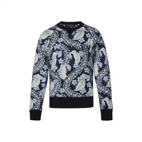 路易威登/Louis Vuitton ALL OVER LEAF 印花棒球运动衫 1A3KMG