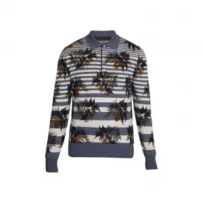 路易威登/Louis Vuitton BLOSSOM 印花条纹马球衫 1A3KNJ