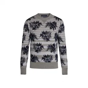 路易威登/Louis Vuitton BLOSSOM 印花条纹圆领衫 1A3KNQ