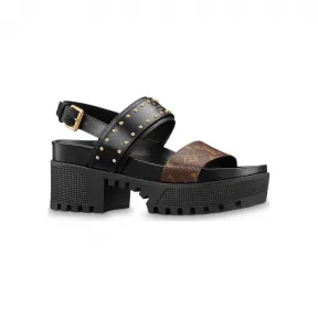 路易威登/Louis Vuitton Laureate 厚底凉鞋 1A3RED