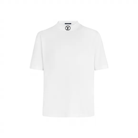 路易威登/Louis Vuitton 高领短袖LOGO T恤 1A40R7