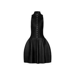 路易威登/Louis Vuitton 羔羊皮无袖泡泡裙 1A430V