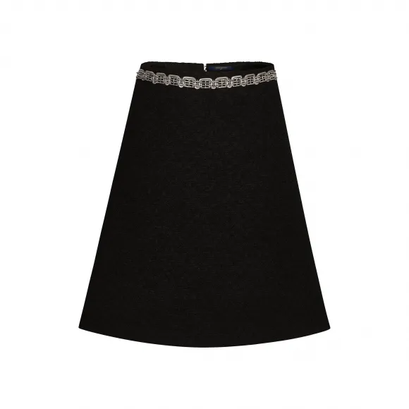 路易威登/Louis Vuitton 链纹刺绣A字裙 1A4LIA