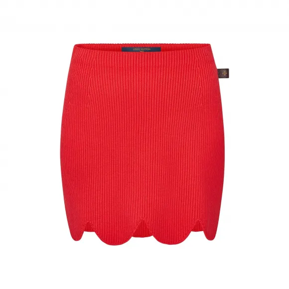 路易威登/Louis Vuitton 罗纹针织迷你裙 1A517Z