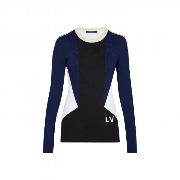 路易威登/Louis Vuitton 长袖嵌花套头衫 1A51DT