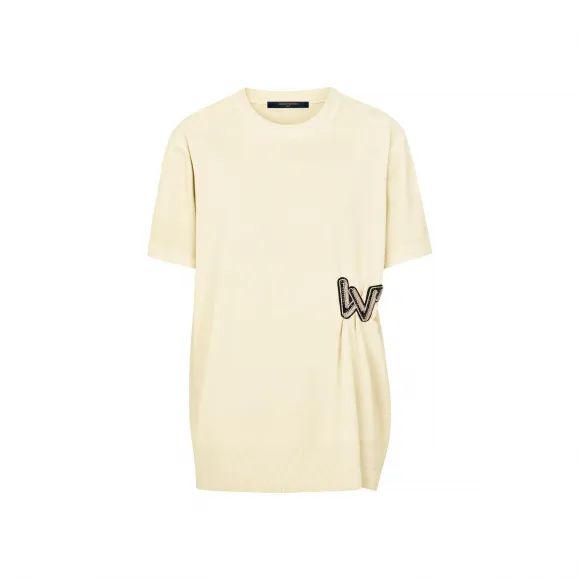 路易威登/Louis Vuitton 刺绣贴饰针织衫 1A56PL