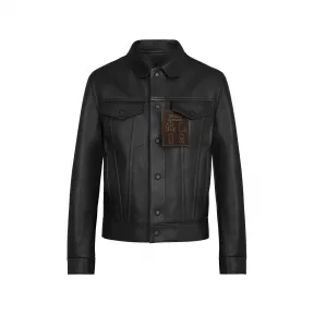 路易威登/Louis Vuitton 皮革牛仔夹克 1A5IXE