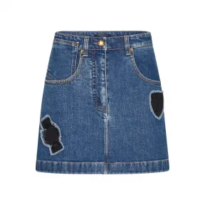 路易威登/Louis Vuitton(LV) 女士 刺绣贴饰 A 字裙 1A5JQ7