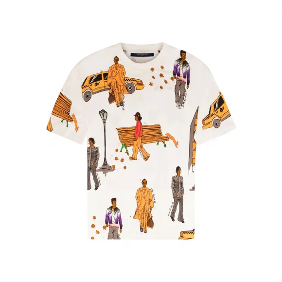 路易威登/Louis Vuitton(LV) 男士 NEW WALKERS 印花 T 恤 1A5PES