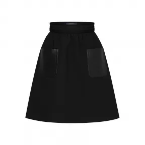 路易威登/Louis Vuitton(LV) 女士 皮革口袋半身裙 1A5RC7