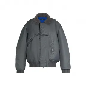 路易威登/Louis Vuitton(LV) 男士 羊毛细节加衬束腰夹克 1A5VDC