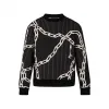 路易威登/Louis Vuitton(LV) 男士 3D 效果链条绗缝运动衫 1A5VFF