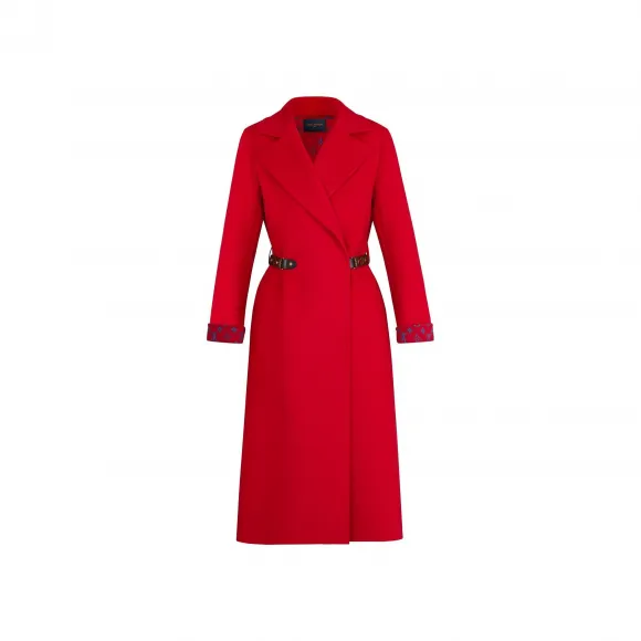 路易威登/Louis Vuitton(LV) 女士 长款裹身大衣 1A68CR