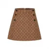 路易威登/Louis Vuitton(LV) Monogram 花纹 A 字裙 1A82HI