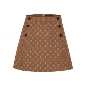 路易威登/Louis Vuitton(LV) Monogram 花纹 A 字裙 1A82HI