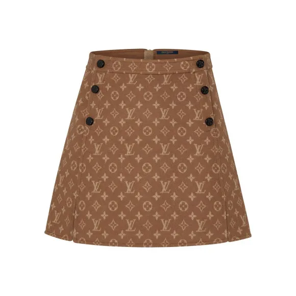 路易威登/Louis Vuitton(LV) Monogram 花纹 A 字裙 1A82HI