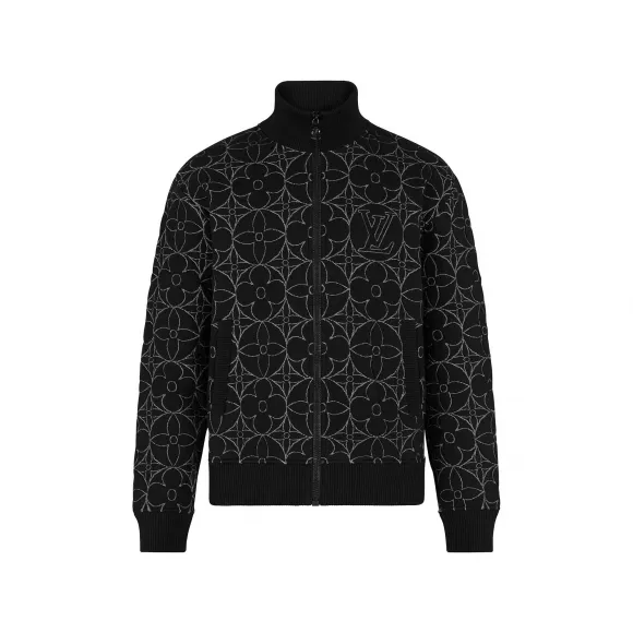 路易威登/Louis Vuitton(LV) MONOGRAM 花卉拉链束腰夹克 1A8H5S