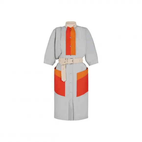 路易威登/Louis Vuitton(LV) 棉质府绸连衣裙 1A8LU7