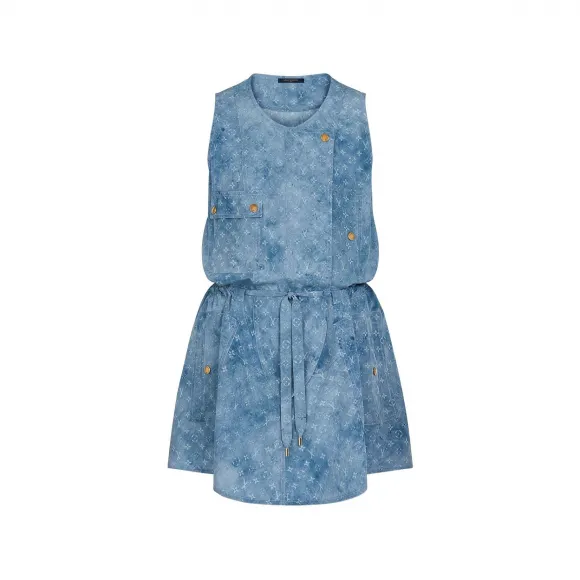 路易威登/Louis Vuitton(LV) 水洗真丝连衣裙 1A8RKM