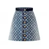 路易威登/Louis Vuitton(LV) 牛仔 A 字裙 1A9NK8