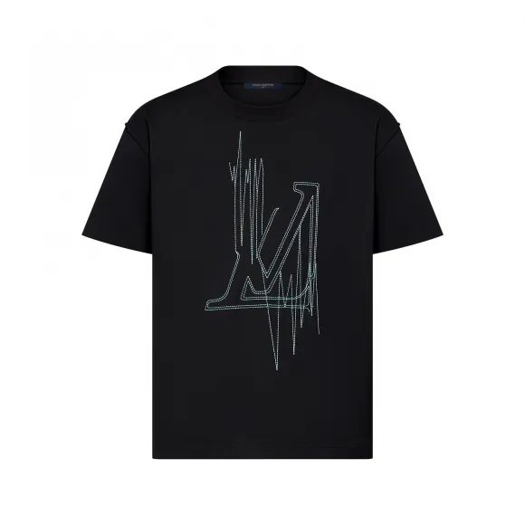 路易威登/Louis Vuitton(LV) LV 频率图形 T 恤 - 服装 | 路易威登 1AAU5E