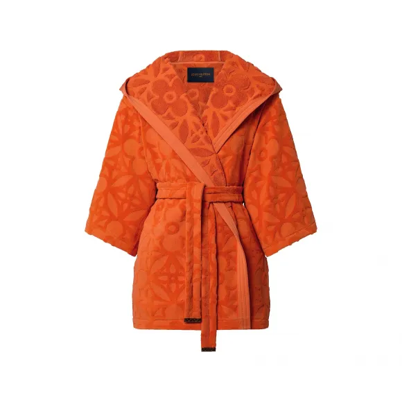 路易威登/Louis Vuitton(LV) Monogram 花朵毛巾浴袍 - 女装 - 成衣 1AAWJ8