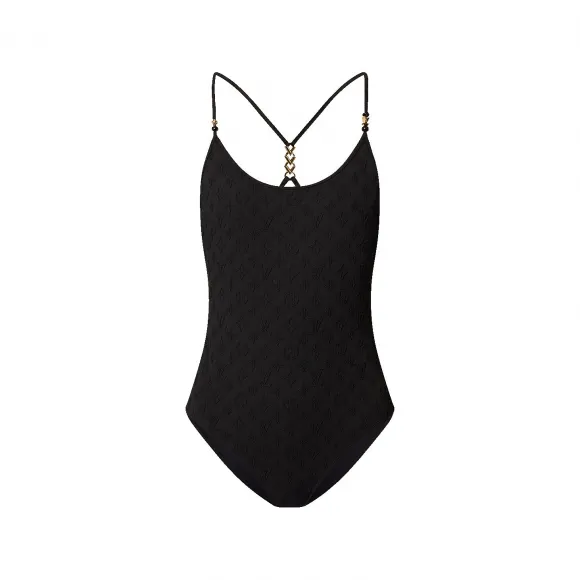 路易威登/Louis Vuitton(LV) Monogram 提花连体泳衣 - 女式 - 成衣 1AAX3O